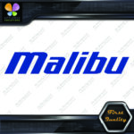 Compatible with Malibu Boats Name Only Marine Vehicle Vinyl Decals Stickers - Image 3