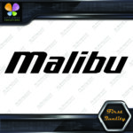 Compatible with Malibu Boats Name Only Marine Vehicle Vinyl Decals Stickers - Image 5