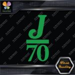 Compatible J 70 Boats J70 Sailing Boating Sports Logo Decals Stickers Vinyl - Image 30