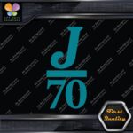 Compatible J 70 Boats J70 Sailing Boating Sports Logo Decals Stickers Vinyl - Image 29