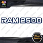 Compatible 2500 Trucks Simple Name Hollow Modern Emblem Vinyl Decals Stickers - Image 12