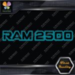 Compatible 2500 Trucks Simple Name Hollow Modern Emblem Vinyl Decals Stickers - Image 13