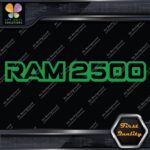 Compatible 2500 Trucks Simple Name Hollow Modern Emblem Vinyl Decals Stickers - Image 14