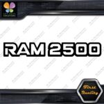 Compatible 2500 Trucks Simple Name Hollow Modern Emblem Vinyl Decals Stickers - Image 3