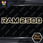 Compatible 2500 Trucks Simple Name Hollow Modern Emblem Vinyl Decals Stickers - Image 23