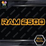 Compatible 2500 Trucks Simple Name Hollow Modern Emblem Vinyl Decals Stickers - Image 7