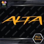 Compatible Alta Logo Name Only Tuning Racing Cars JDM Vinyl Decals Stickers - Image 6