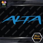 Compatible Alta Logo Name Only Tuning Racing Cars JDM Vinyl Decals Stickers - Image 10