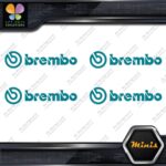 Compatible Brembo Calipers Brakes Name Pack of 4 MINI SIZE Decals Stickers Vinyl - Image 12