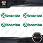 Compatible Brembo Calipers Brakes Name Pack of 4 MINI SIZE Decals Stickers Vinyl - Image 14
