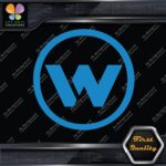 Compatible Wacker Neuson W Circle Logo Loaders Machinerie Vinyl Decals Stickers - Image 11