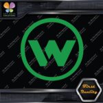 Compatible Wacker Neuson W Circle Logo Loaders Machinerie Vinyl Decals Stickers - Image 13