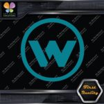 Compatible Wacker Neuson W Circle Logo Loaders Machinerie Vinyl Decals Stickers - Image 16