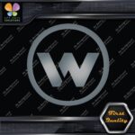 Compatible Wacker Neuson W Circle Logo Loaders Machinerie Vinyl Decals Stickers - Image 18