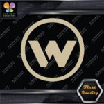 Compatible Wacker Neuson W Circle Logo Loaders Machinerie Vinyl Decals Stickers - Image 23