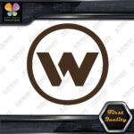 Compatible Wacker Neuson W Circle Logo Loaders Machinerie Vinyl Decals Stickers - Image 24