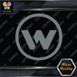 Compatible Wacker Neuson W Circle Logo Loaders Machinerie Vinyl Decals Stickers - Image 5