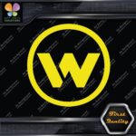 Compatible Wacker Neuson W Circle Logo Loaders Machinerie Vinyl Decals Stickers - Image 6