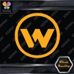 Compatible Wacker Neuson W Circle Logo Loaders Machinerie Vinyl Decals Stickers - Image 7