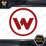 Compatible Wacker Neuson W Circle Logo Loaders Machinerie Vinyl Decals Stickers - Image 10