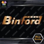 Compatible Binford Tools Improvement Simple Name Logo Decals Stickers Vinyl - Image 19
