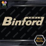 Compatible Binford Tools Improvement Simple Name Logo Decals Stickers Vinyl - Image 23