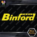 Compatible Binford Tools Improvement Simple Name Logo Decals Stickers Vinyl - Image 6