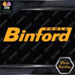 Compatible Binford Tools Improvement Simple Name Logo Decals Stickers Vinyl - Image 7