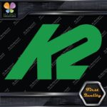 Compatible K2 Snowboards Skis Sports Equipment Full Block Decals Stickers Vinyl - Image 14