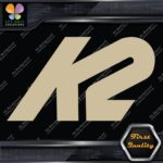 Compatible K2 Snowboards Skis Sports Equipment Full Block Decals Stickers Vinyl - Image 23