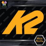 Compatible K2 Snowboards Skis Sports Equipment Full Block Decals Stickers Vinyl - Image 6