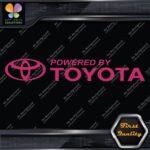 Compatible Powered By Toyota Logo Tuning Racing JDM Logo Decals Stickers Vinyl - Image 19