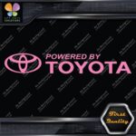 Compatible Powered By Toyota Logo Tuning Racing JDM Logo Decals Stickers Vinyl - Image 20
