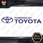 Compatible Powered By Toyota Logo Tuning Racing JDM Logo Decals Stickers Vinyl - Image 21