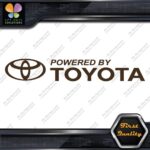 Compatible Powered By Toyota Logo Tuning Racing JDM Logo Decals Stickers Vinyl - Image 23
