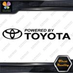 Compatible Powered By Toyota Logo Tuning Racing JDM Logo Decals Stickers Vinyl - Image 4