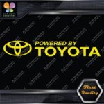 Compatible Powered By Toyota Logo Tuning Racing JDM Logo Decals Stickers Vinyl - Image 6