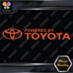 Compatible Powered By Toyota Logo Tuning Racing JDM Logo Decals Stickers Vinyl - Image 8