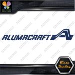 Compatible Alumacraft Boats Vintage Name A Line Logo Vinyl Decals Stickers