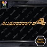 Compatible Alumacraft Boats Vintage Name A Line Logo Vinyl Decals Stickers - Image 17