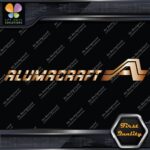 Compatible Alumacraft Boats Vintage Name A Line Logo Vinyl Decals Stickers - Image 19