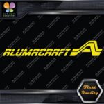 Compatible Alumacraft Boats Vintage Name A Line Logo Vinyl Decals Stickers - Image 6