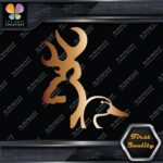 Compatible Browning Deer Duck Heads Hunting Logo Sports Decals Stickers Vinyl - Image 19