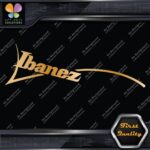Compatible Ibanez Guitars Wave Emblem Logo Musical Vinyl Decals Stickers - Image 18
