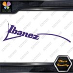 Compatible Ibanez Guitars Wave Emblem Logo Musical Vinyl Decals Stickers - Image 3