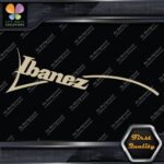 Compatible Ibanez Guitars Wave Emblem Logo Musical Vinyl Decals Stickers - Image 23