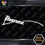 Compatible Ibanez Guitars Wave Emblem Logo Musical Vinyl Decals Stickers - Image 4