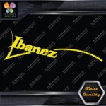 Compatible Ibanez Guitars Wave Emblem Logo Musical Vinyl Decals Stickers - Image 6