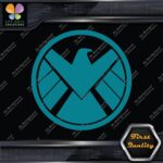 Compatible Sheild Eagle Cartoons Comics Emblem Logo Decals Stickers Vinyl - Image 13