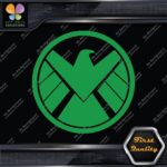 Compatible Sheild Eagle Cartoons Comics Emblem Logo Decals Stickers Vinyl - Image 14